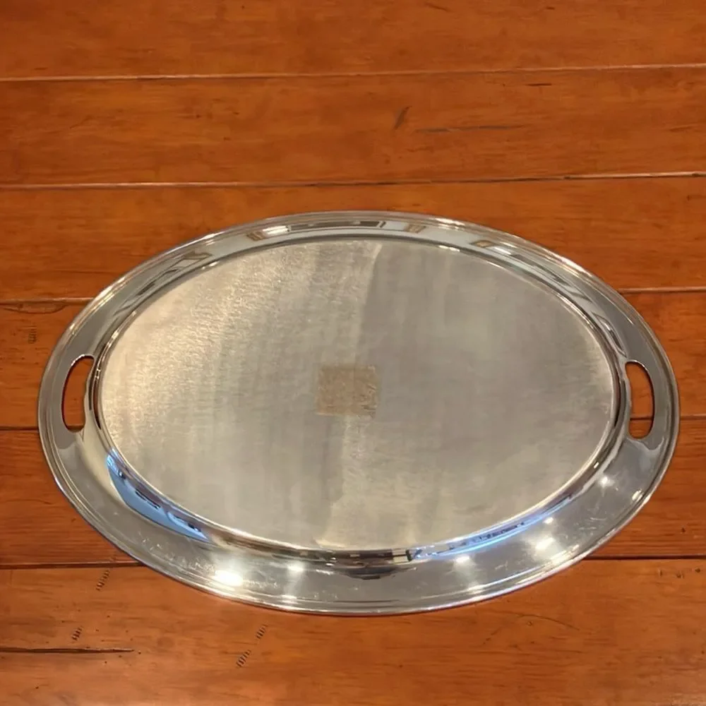 Vintage Gorham Silver Serving Platter Tray, YC 407-2